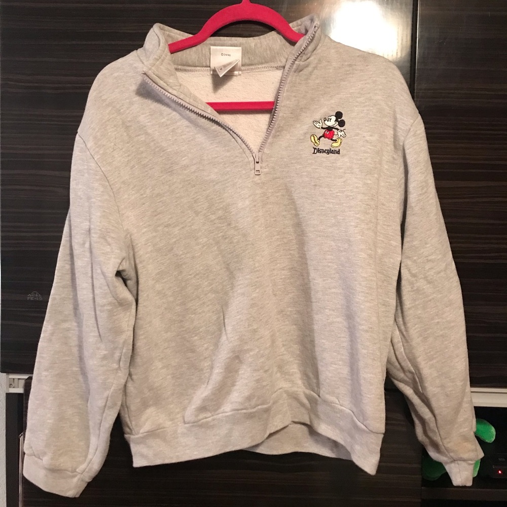 Disney Half Zip Sweater